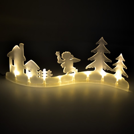 31486 - Karácsonyi dekoráció LED/0,18W/3xAA