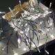 31646 - Karácsonyi világító lánc LED/10,5W/230V bicolor 4,5m