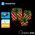 Aigostar- LED Karácsonyi kültéri dekoráció 3,6W/31/230V 2700K 20/25/30cm IP44 ajándékok