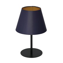 Asztali lámpa ARDEN 1xE27/60W/230V á. 20 cm lila/arany