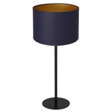 Asztali lámpa ARDEN 1xE27/60W/230V á. 25 cm lila/arany