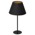 Asztali lámpa ARDEN 1xE27/60W/230V á. 30 cm fekete/arany