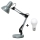 Brilagi - LED Asztali lámpa ROMERO 1xE27/10W/230V szürke