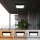 Brilagi - LED Fürdőszobai mennyezeti lámpa FRAME LED/24W/230V 3000/4000/6000K IP44 fekete