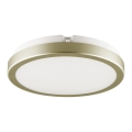Brilagi - LED Fürdőszobai mennyezeti lámpa PERA LED/18W/230V átm. 22 cm IP65 arany