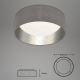 Briloner 3482014 - LED Mennyezeti lámpa MAILA STARRY LED/12W/230V szürke/ezüst
