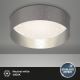 Briloner 3882-014 - LED Mennyezeti lámpa MAILA STARRY LED/18W/230V szürke/ezüst