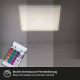 Briloner 7091-416 - LED RGBW Dimmelhető mennyezeti lámpa SLIM LED/22W/230V + távirányítás