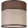 Csere lámpabúra ANDREA E27 átm. 16 cm barna/bézs