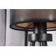 Duolla - Asztali lámpa WOOD BOHO 1xE27/15W/230V fekete/bézs
