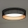 Duolla - LED Mennyezeti lámpa ROLLER LED/24W/230V fekete/réz