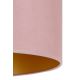 Duolla - Mennyezeti lámpa ROLLER 1xE27/15W/230V d. 40 cm rózsaszín/arany