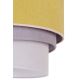 Duolla - Mennyezeti lámpa TRIO 1xE27/15W/230V d. 45 cm sárga/szürke/fehér