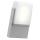 EGLO 89576 - Kültéri fali lámpa CARACAS 1xE27/22W/230V ezüst IP44