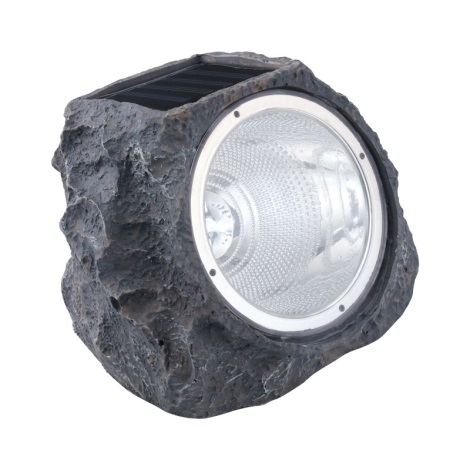 EGLO 90494 - Szolar lámpa 4xLED/0,06W szürke kő