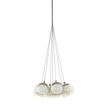 Eglo 94328 - LED függesztékes lámpa POLDRAS 7xLED/3,3W/230V