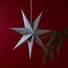 Eglo - Karácsonyi dekoráció csillag ezüst