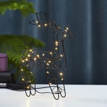 Eglo - LED Karácsonyi dekoráció 40xLED/0,06W/3xAA