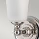 Elstead FE-HUGOLAKE1BATH - LED Fürdőszobai fali lámpa HUGOLAKE 1xG9/3W/230V IP44