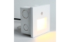 Emithor 70414 - LED Lépcsővilágítás érzékelővel SUNNY LED/1W/230V 4000K fehér
