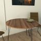 Étkezőasztal SANDALF 75x90 cm barna