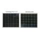 Fotovoltaikus napelem Risen 440Wp fekete keret IP68 Half Cut