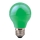 GFC-A deko Izzó E27/11W/230V zöld