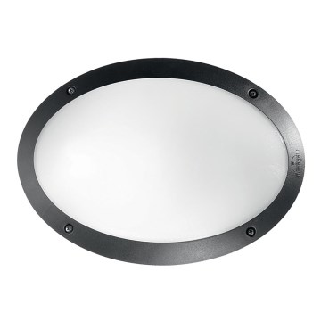 Ideal Lux - Ipari világítás 1xE27/23W/230V IP66 fekete