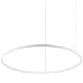 Ideal Lux - LED Csillár zsinóron ORACLE LED/55W/230V átm. 90 cm fehér