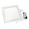 LED Beépíthető lámpa RIKI-V LED/18W/230V 225x225 mm IP40