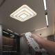 LED Dimmelhető mennyezeti lámpa LED/77W/230V 3000-6500K + távirányítás