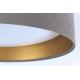 LED Dimmelhető mennyezeti lámpa SMART GALAXY LED/24W/230V szürke/arany + távirányító