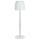 LED Dimmelhető újratölthető érintőképernyős asztali lámpa LED/3W/5V 3000K 1800 mAh fehér