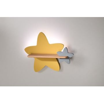 LED Gyerek fali lámpa polccal STAR LED/5W/230V