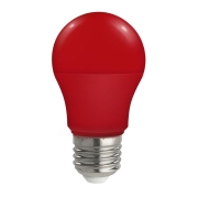 LED Izzó A50 E27/4,9W/230V piros