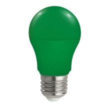 LED Izzó A50 E27/4,9W/230V zöld