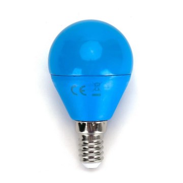 LED Izzó G45 E14/4W/230V blue - Aigostar