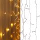 LED Karácsonyi függöny LONGER 150xLED/8 funkciók 3,5 m meleg fehér