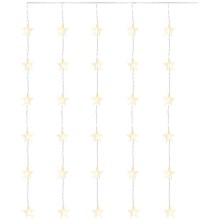 LED Karácsonyi kültéri lánc 30xLED/3,9m IP44 csillagok