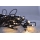 LED Karácsonyi kültéri lánc 50xLED/8 funkciók/3xAA 8m IP44 meleg fehér