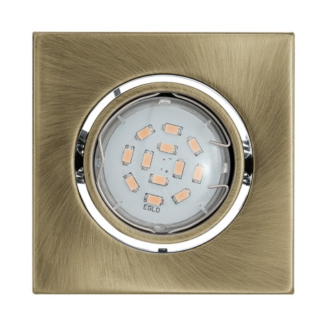 LED mennyezeti lámpa IGOA 1xGU10/5W/230V bronz