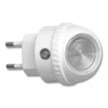 LED Orientációs fény konnektoros érzékelővel LED/1W/230V