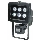 LED reflektor  PIR érzékelővel T304 6xLED/6W fekete