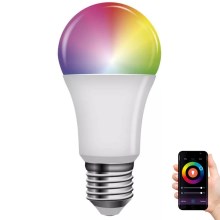 LED RGB Dimmelhető izzó GoSmart A60 E27/9W/230V 2700-6500K Wi-Fi Tuya