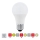 LED szabályozható izzó E27/10W/230V - meleg fehér - Eglo