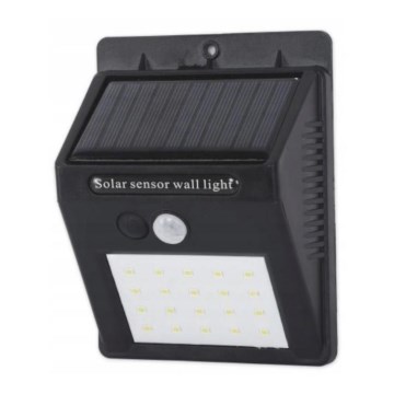 LED Szolár fali lámpa érzékelővel LED/0,55W/3,7V IP65