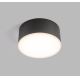 LED2 - LED Mennyezeti lámpa BUTTON LED/17W/230V antracit