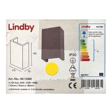 Lindby - Fali lámpa SMIRA 1xG9/25W/230V