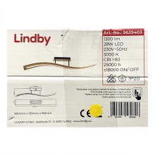 Lindby - LED Dimmelhető felületre szerelhető csillár LARISA LED/28W/230V