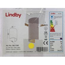 Lindby - LED Fali lámpa JENKE 2xLED/2,5W/230V vakolat
